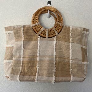 L Space beach tote by Monica Wise